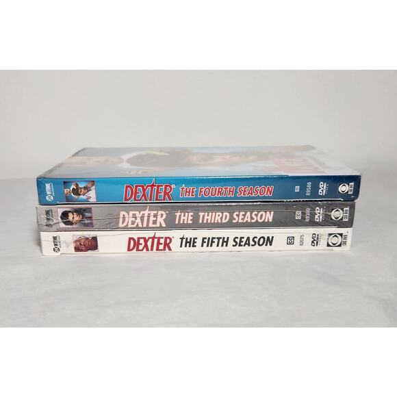 Dexter The 3rd, 4th, And 5th Season DVD Box Set Showtime 2009-2011 Brand New - Picture 3 of 4